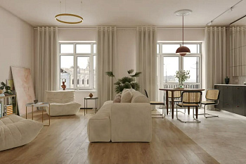 Кварцвиниловая плитка Alpine Floor Величие секвойи 5 mm (Grand Sequoia 5 mm) SPC МАКАДАМИЯ ECO 11-1008 MC
